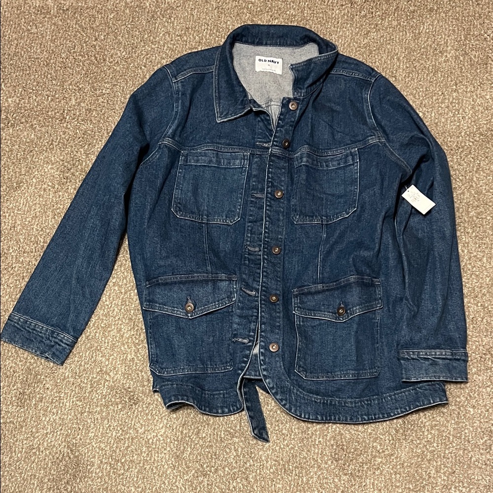 Old Navy Dark Blue Denim Jacket